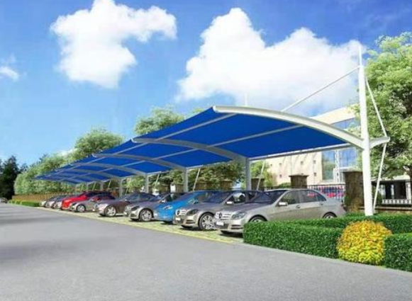合肥膜結(jié)構(gòu)車(chē)棚有哪些好處？
