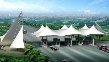 合肥膜結(jié)構(gòu)車棚廠家：膜結(jié)構(gòu)車棚怎么裁剪？