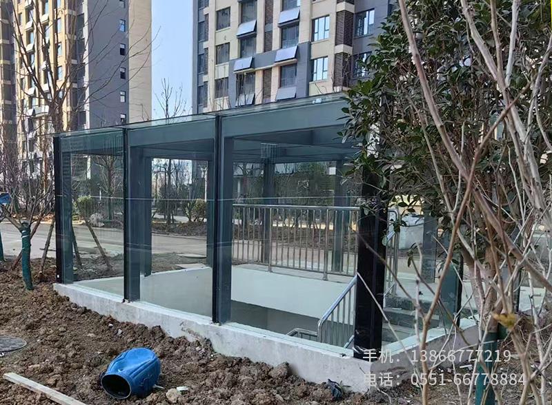 地下室入庫(kù)雨棚